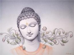 buddha with lotus